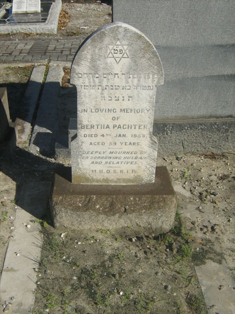 PACHTER Bertha -1956
