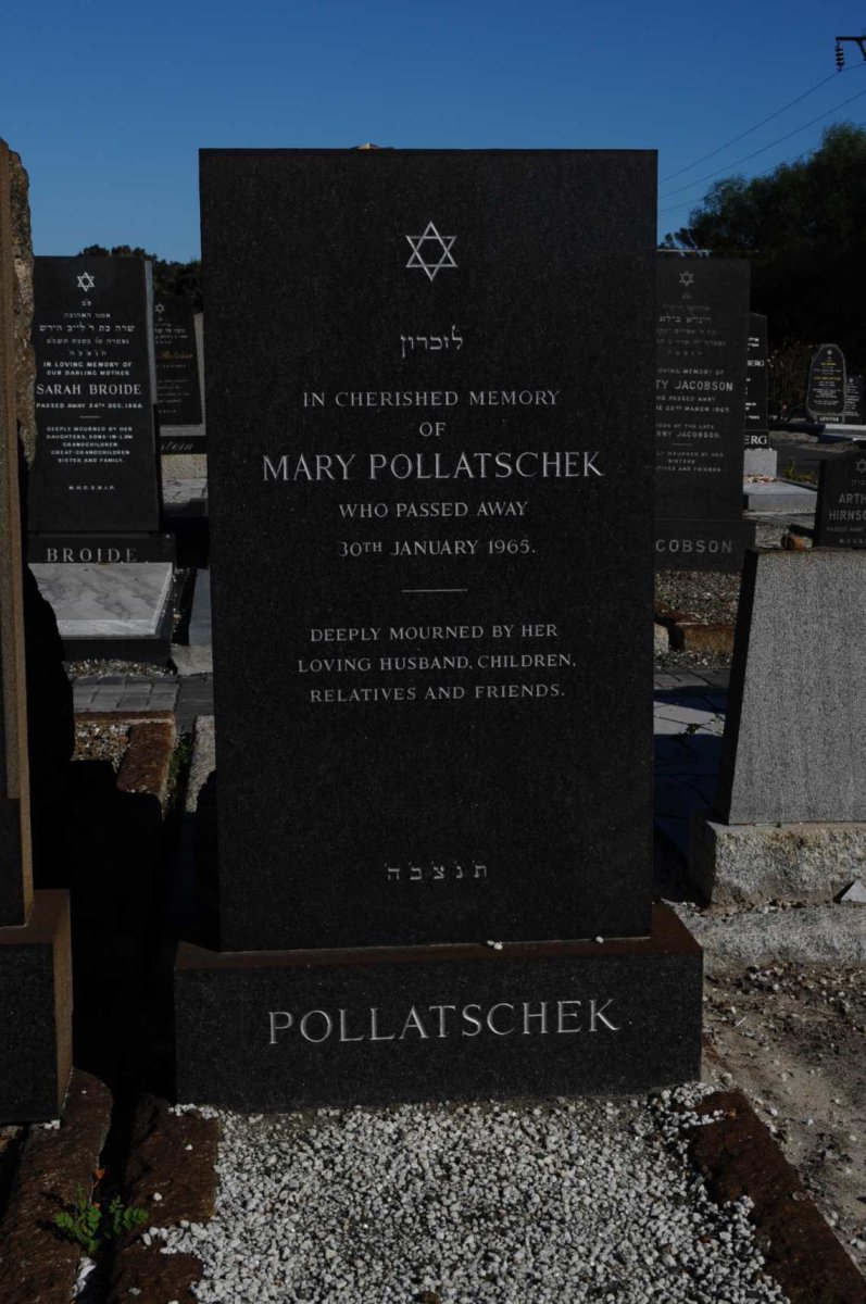 POLLATSCHEK Mary -1965