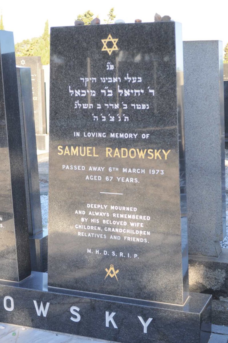 RADOWSKY Samuel -1973