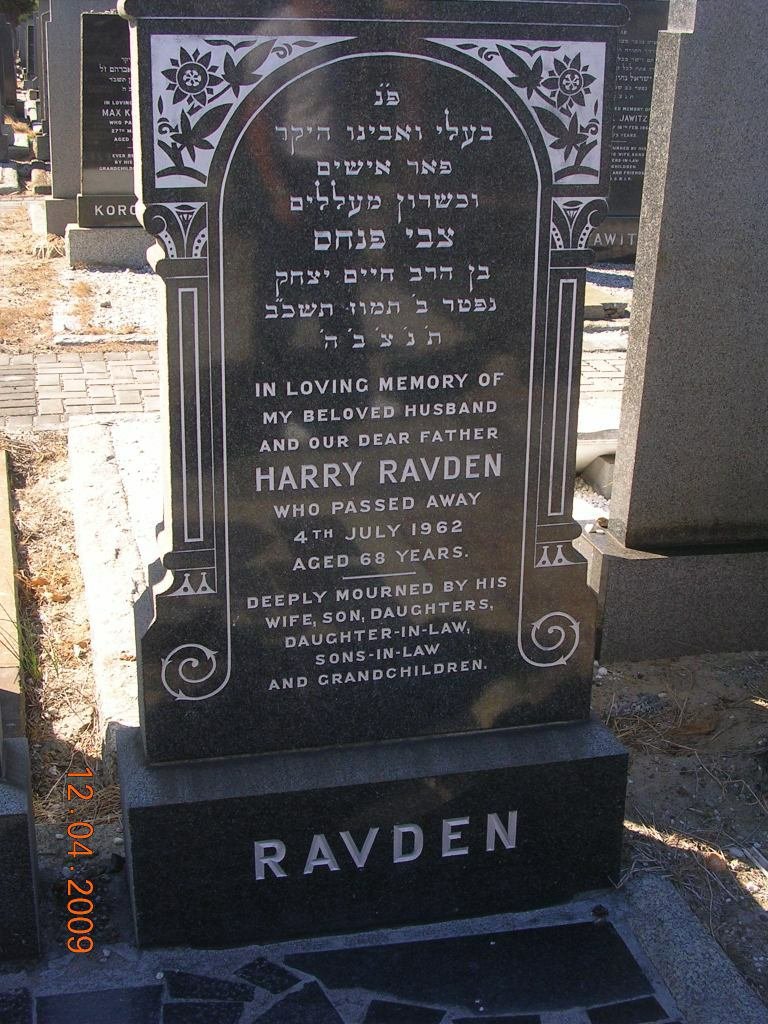 RAVDEN Harry -1962