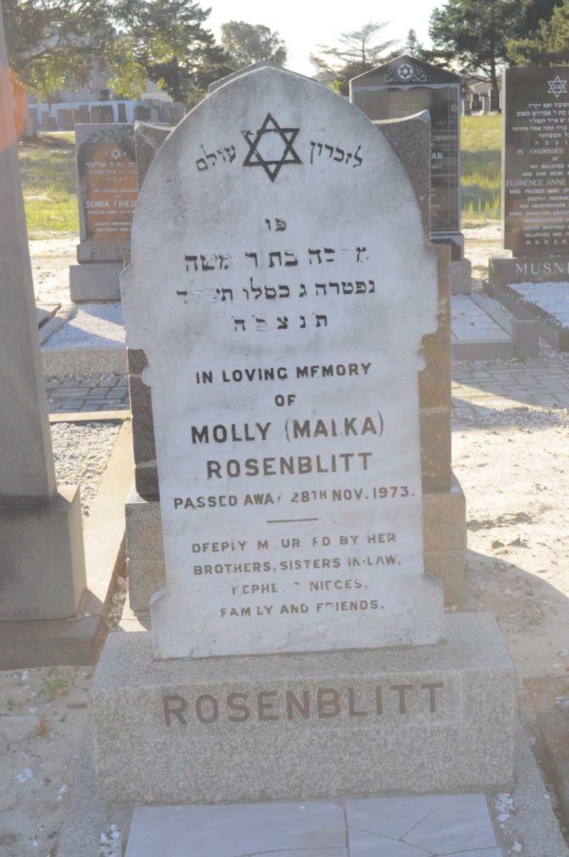 ROSENBLITT Molly -1973