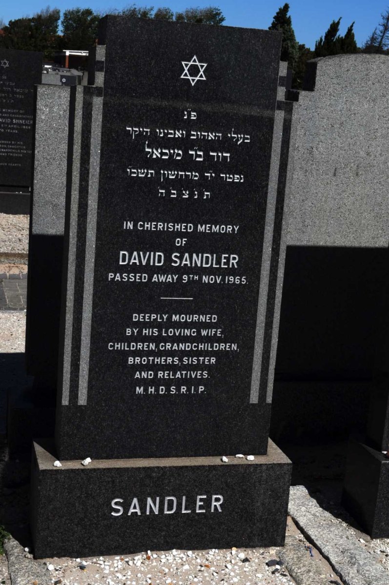 SANDLER David -1965