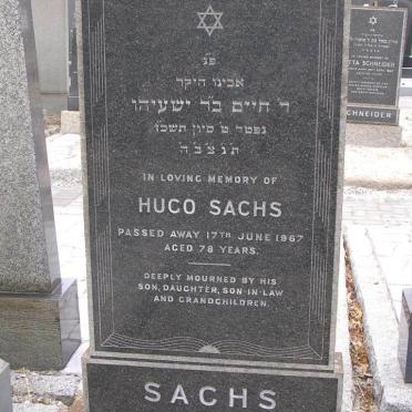 SACHS Hugo -1967