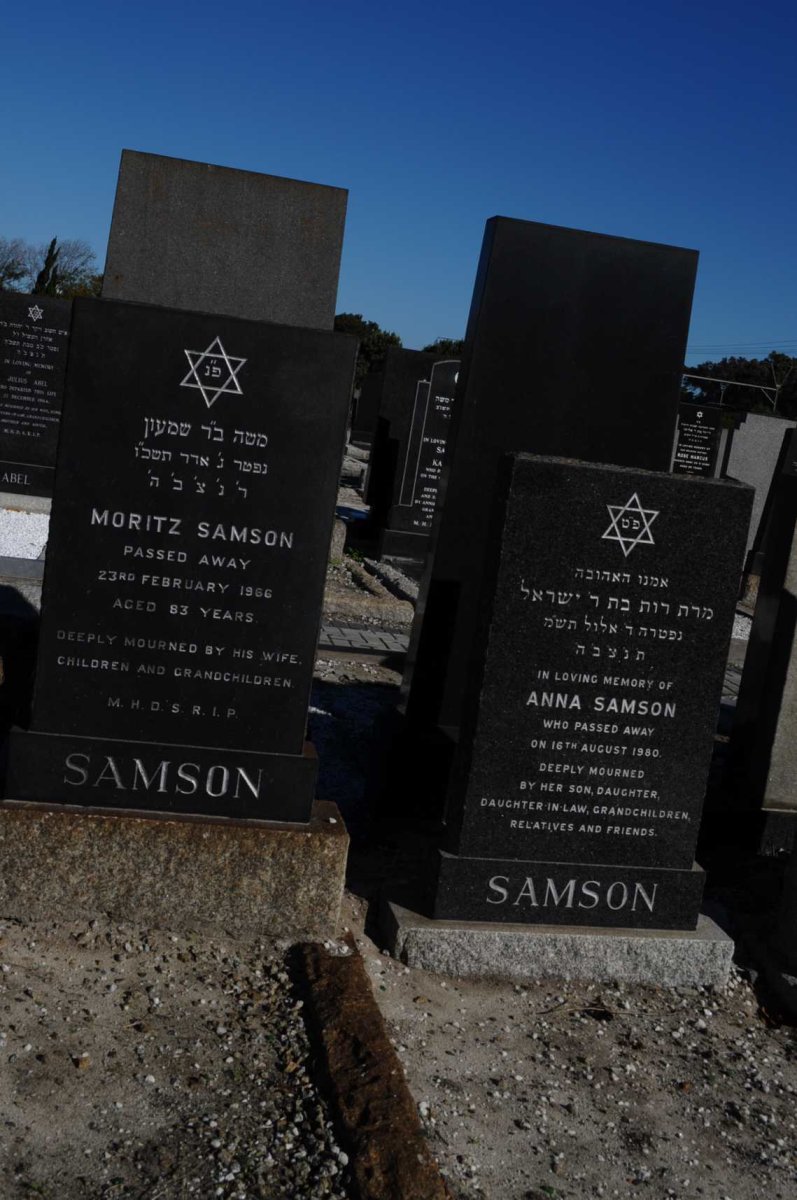 SAMSON Moritz -1966 &amp; Anna -1980