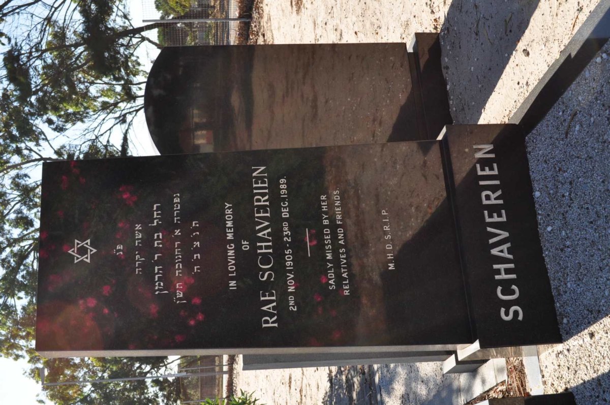 SCHAVERIEN Rae 1905-1989