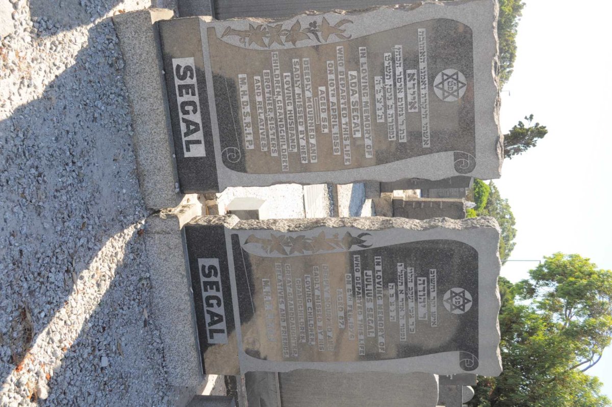 SEGAL Julius -1976 &amp; Ada -1959