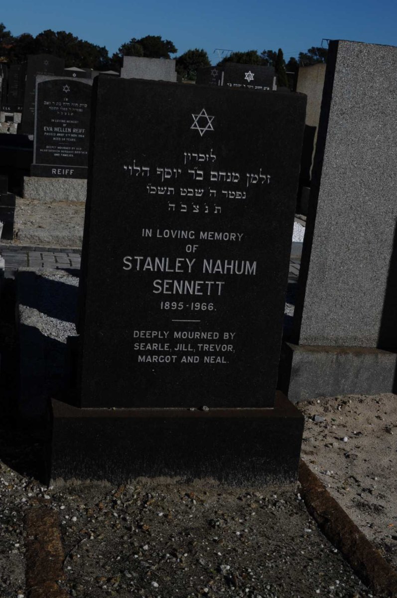SENNETT Stanley Nahum 1895-1966