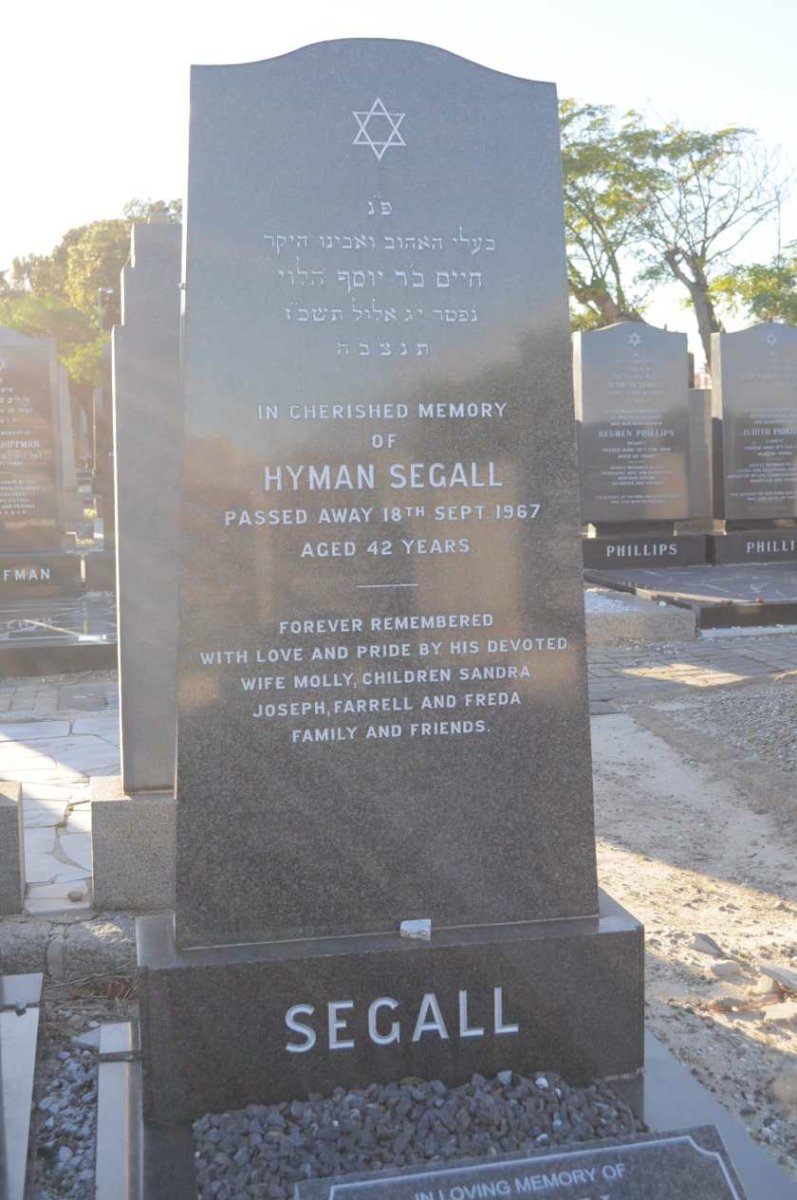 SEGALL Hyman -1967