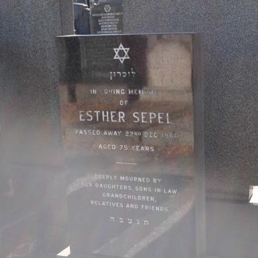 SEPEL Esther -1960