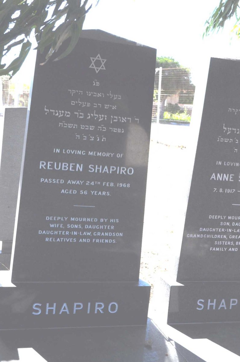 SHAPIRO Reuben -1968