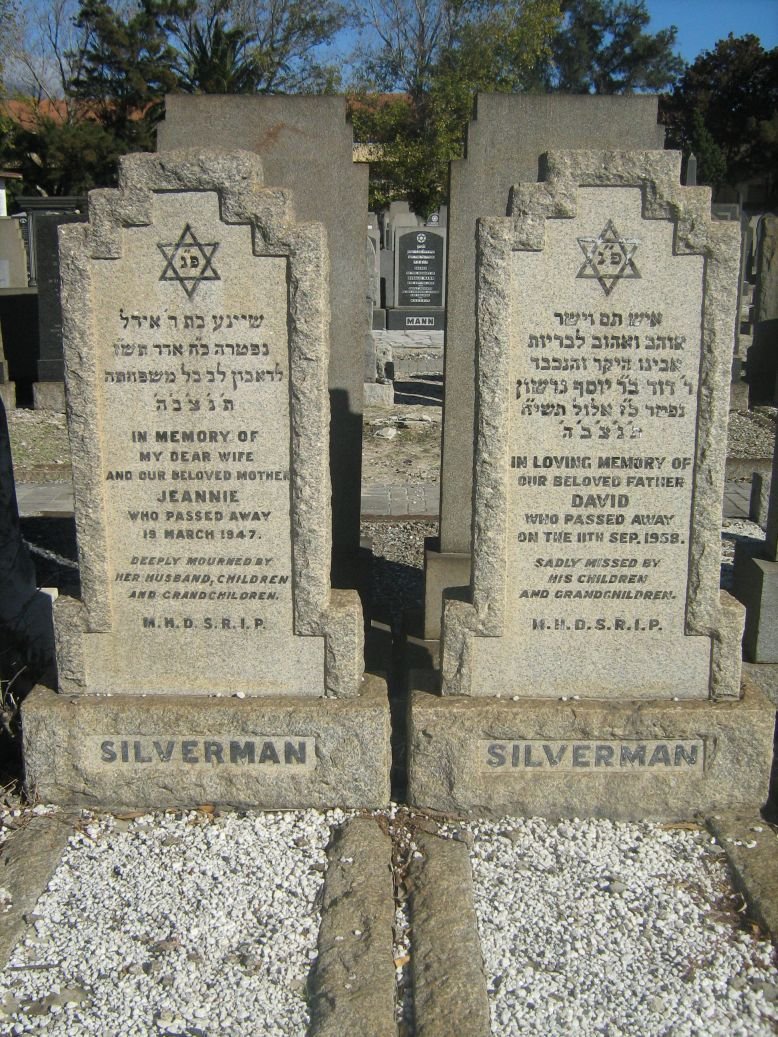 SILVERMAN David -1958 &amp; Jeannie -1947
