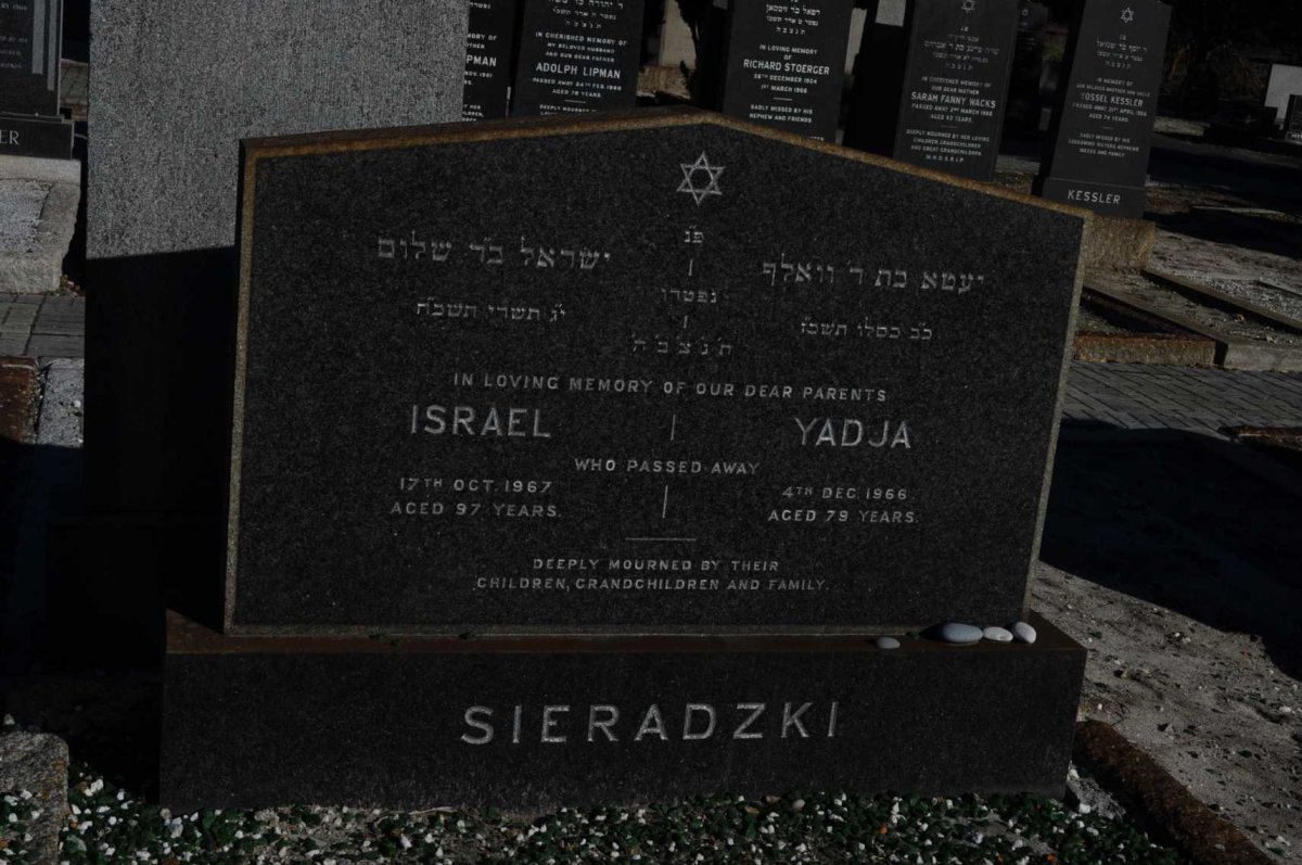 SIERADZKI Israel -1967 &amp; Yadja -1966