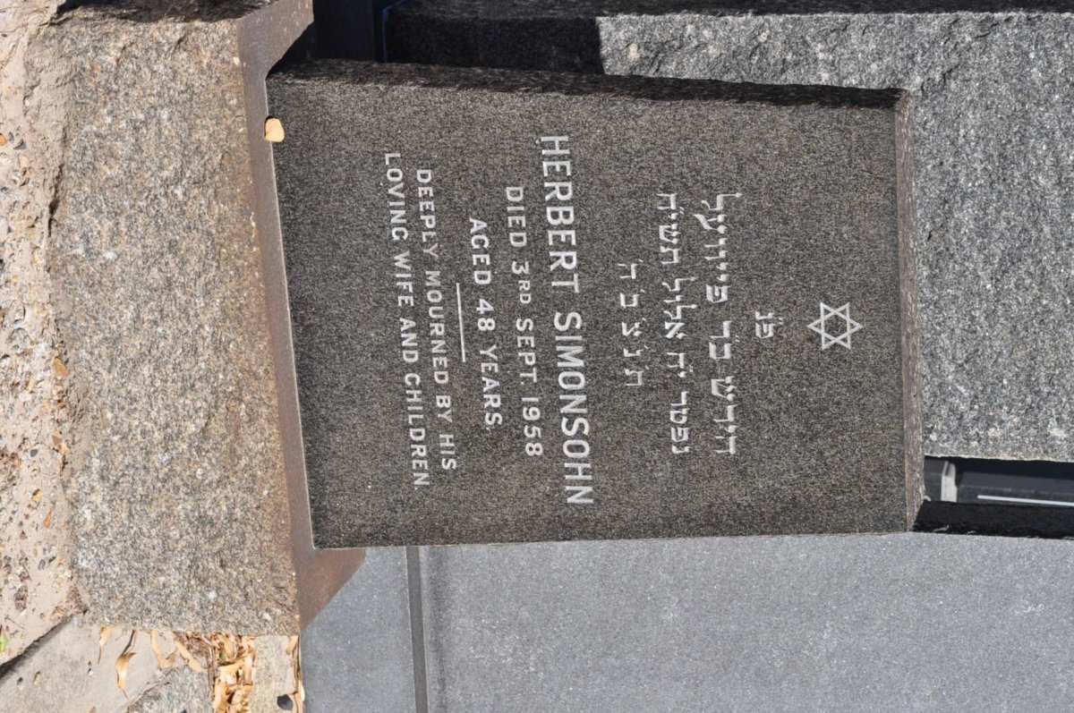 SIMONSOHN Herbert -1958