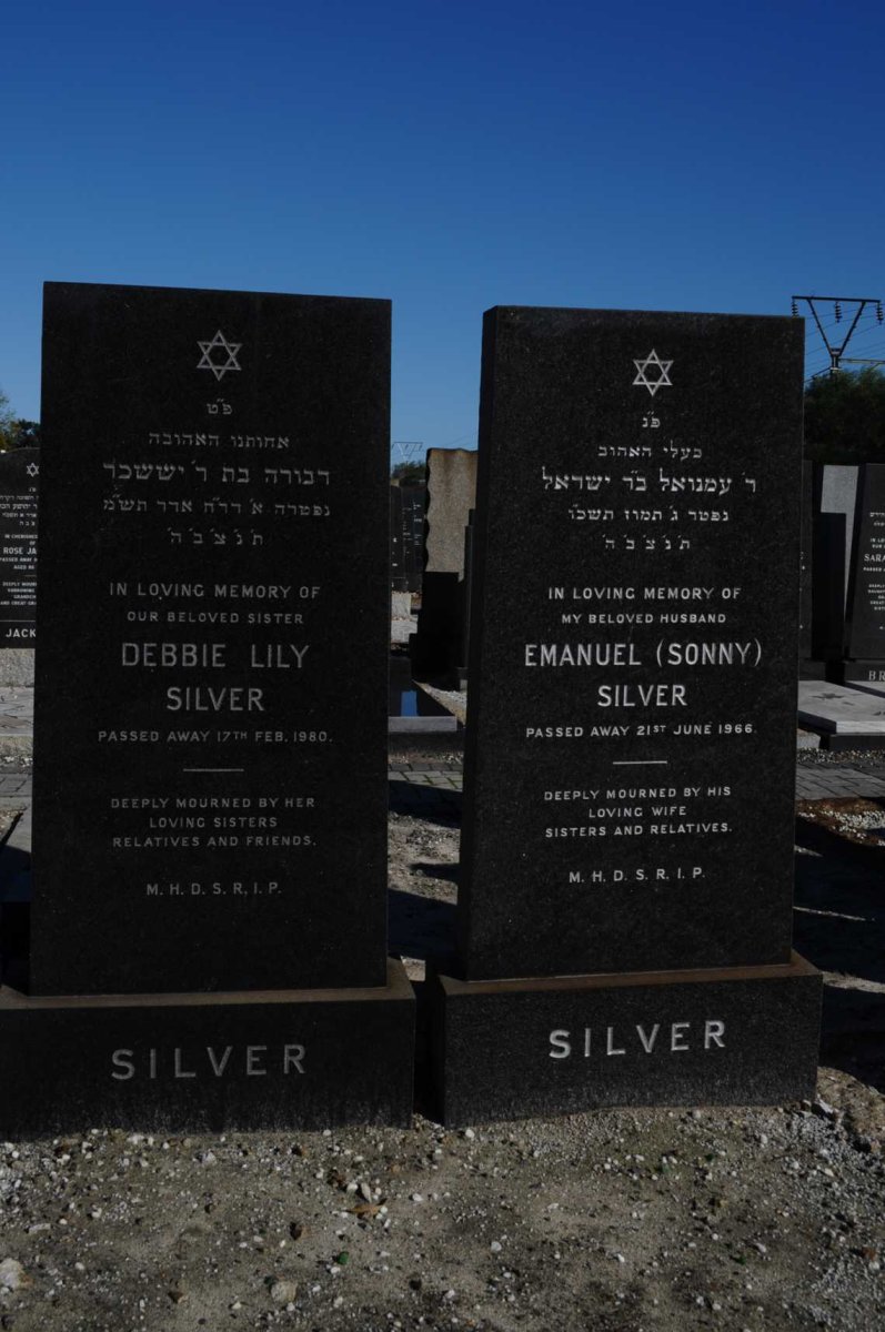 SILVER Emanuel -1966 &amp; Debbie Lily -1980