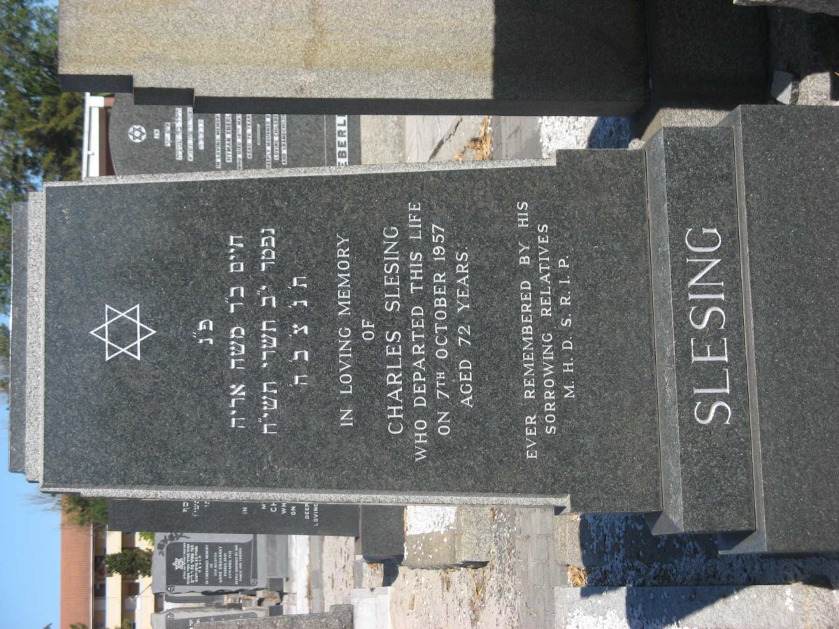 SLESING Charles -1957