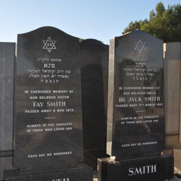 SMITH Jack -1983 &amp; Fay -1973