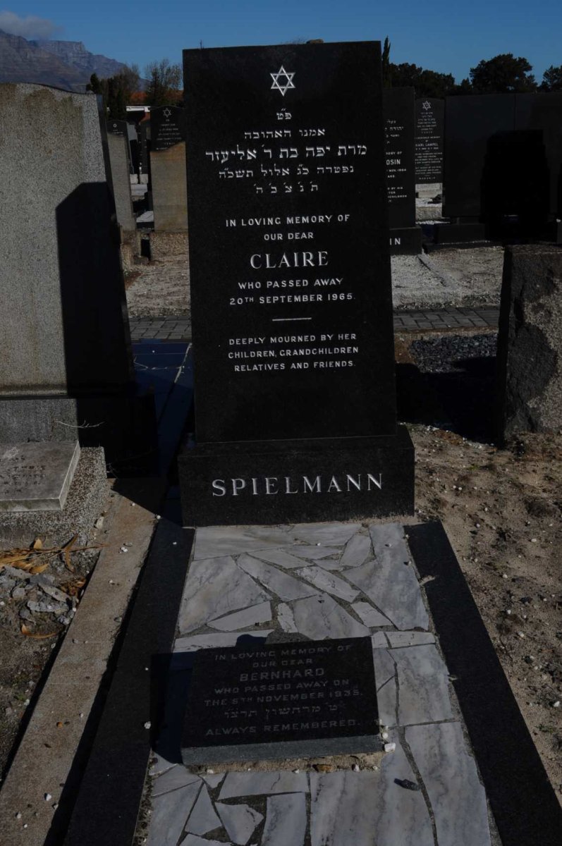 SPIELMANN Bernhard -1935 &amp; Claire -1965