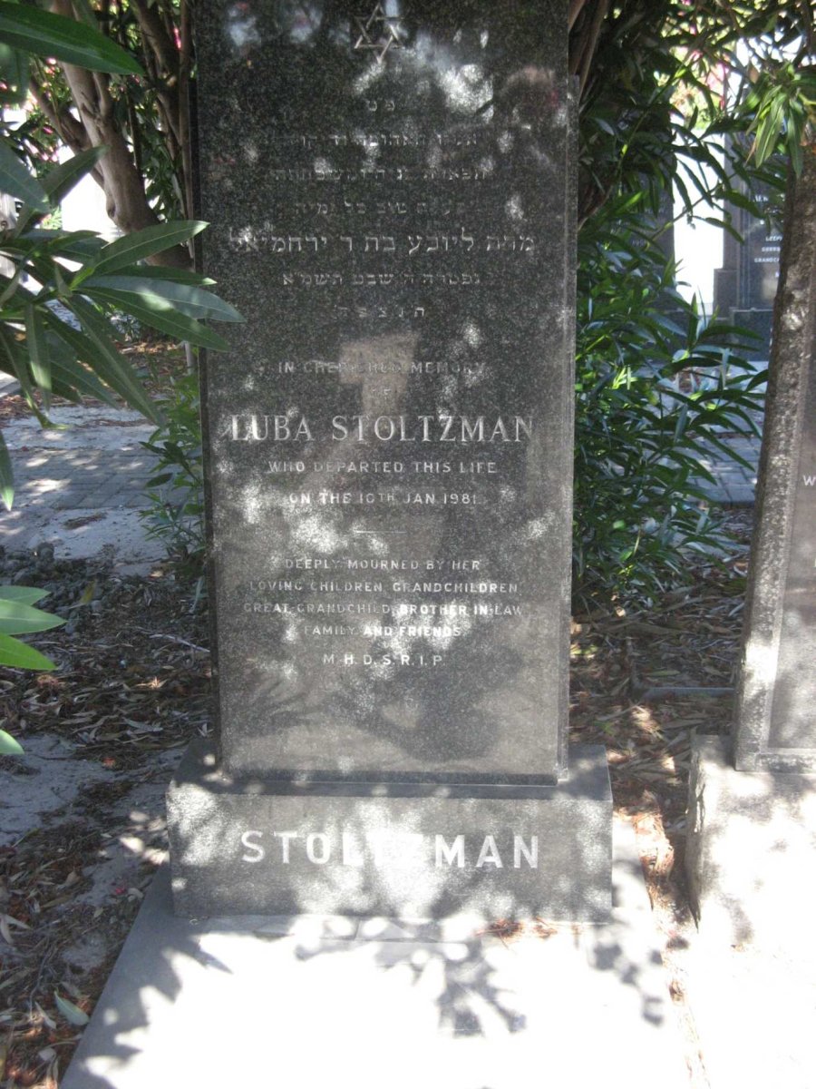 STOLTZMAN Luba -1981