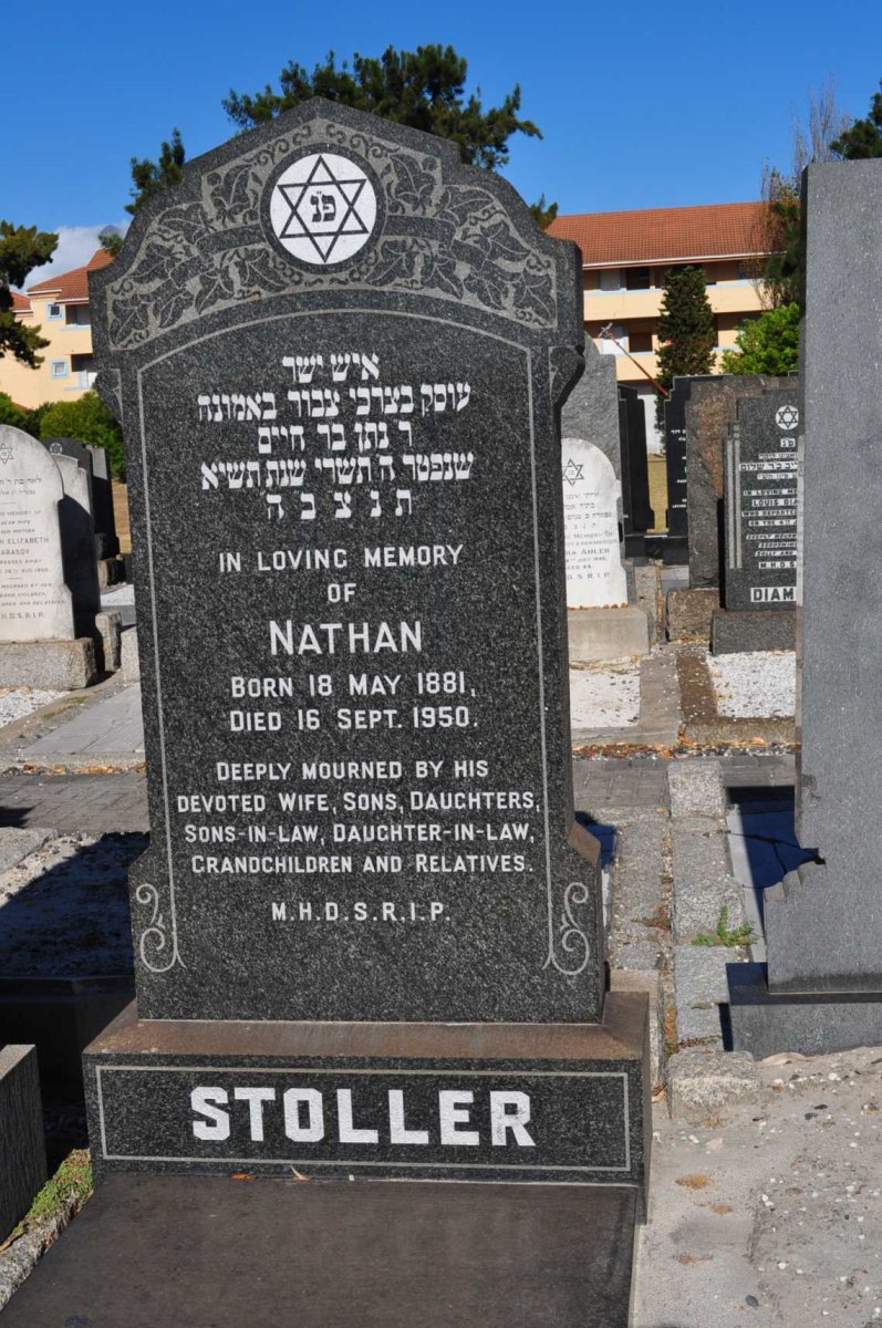 STOLLER Nathan 1881-1950