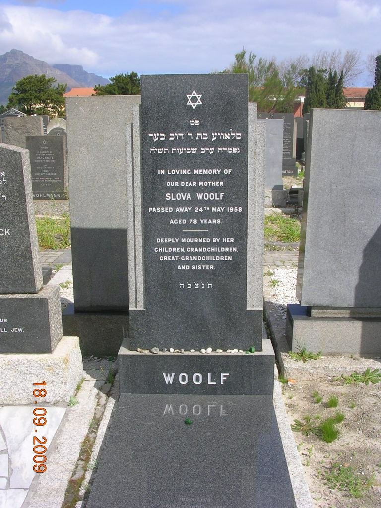 WOOLF Slova -1958