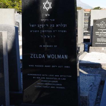 WOLMAN Zelda -1980