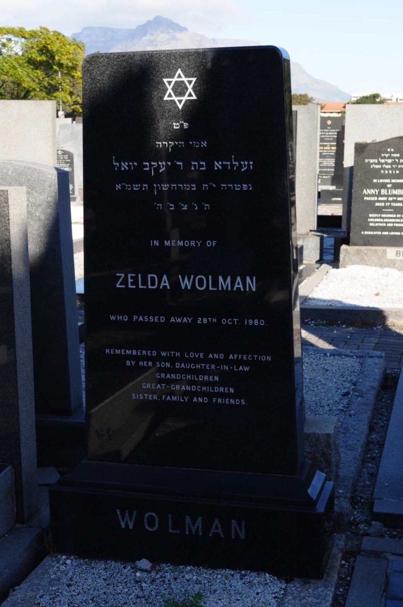 WOLMAN Zelda -1980