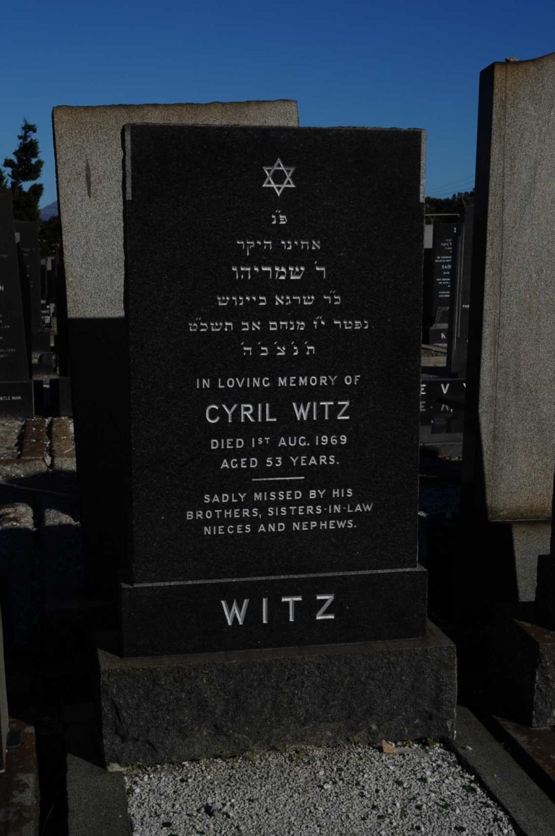 WITZ Cyril -1969