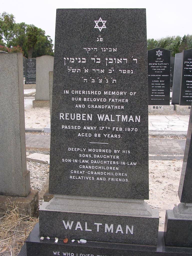 WALTMAN Reuben -1970 &amp; Minnie -1967