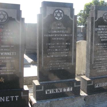 WINNETT Aaron -1971 :: WINNETT Annie -1952