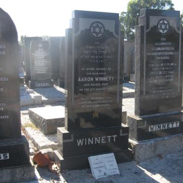 WINNETT Aaron -1971 :: WINNETT Annie -1952