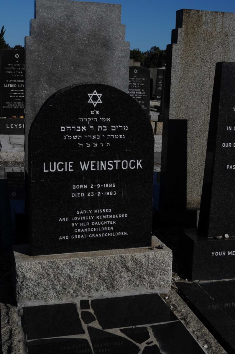 WEINSTOCK Lucie 1885-1983
