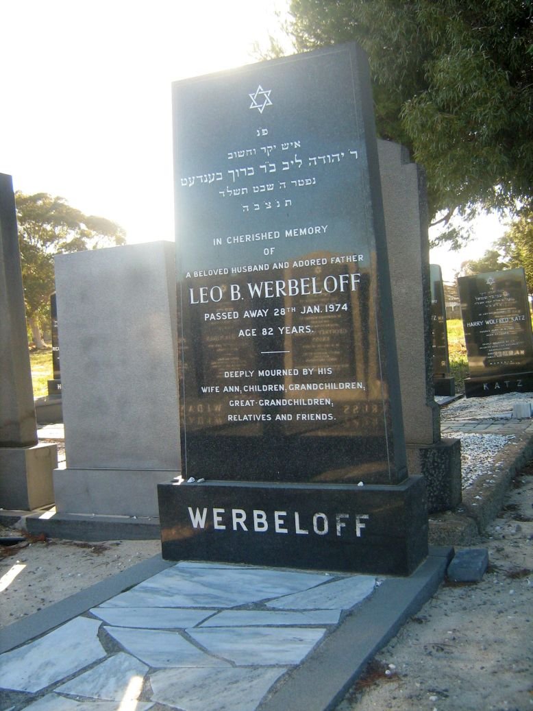 WERBELOFF Leo B. -1974