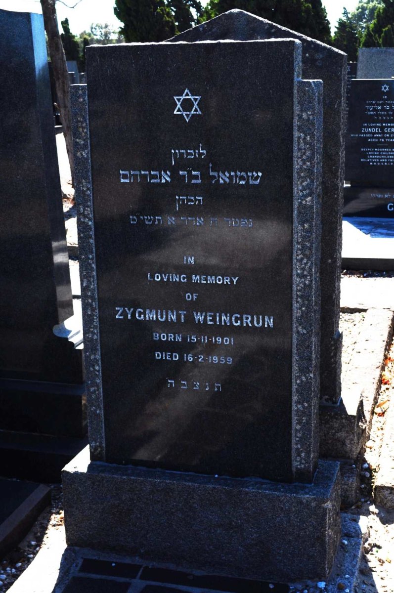 WEINGRUN Zygmunt 1901-1959