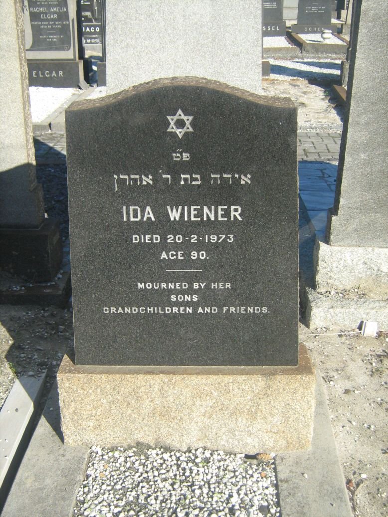 WIENER Ida -1973
