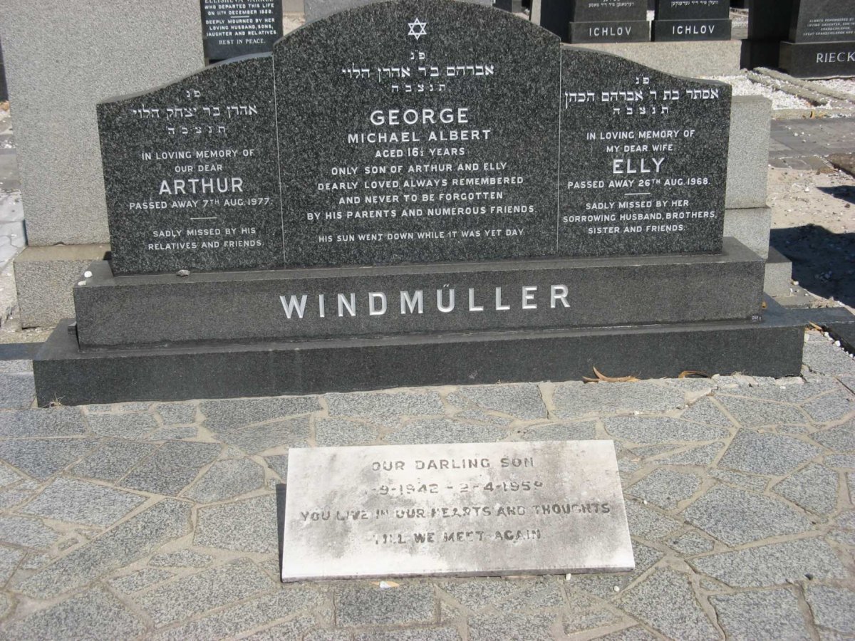 WINDMÜLLER Arthur -1977 &amp; Elly -1968 :: WINDMÜLLER George Michael Albert 1942-1958