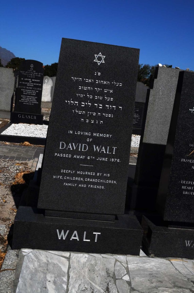 WALT David -1976