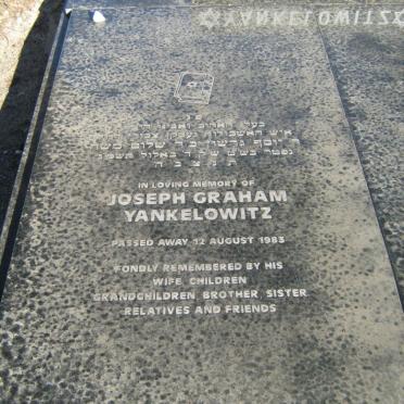 YANKELOWITZ Joseph Graham -1983