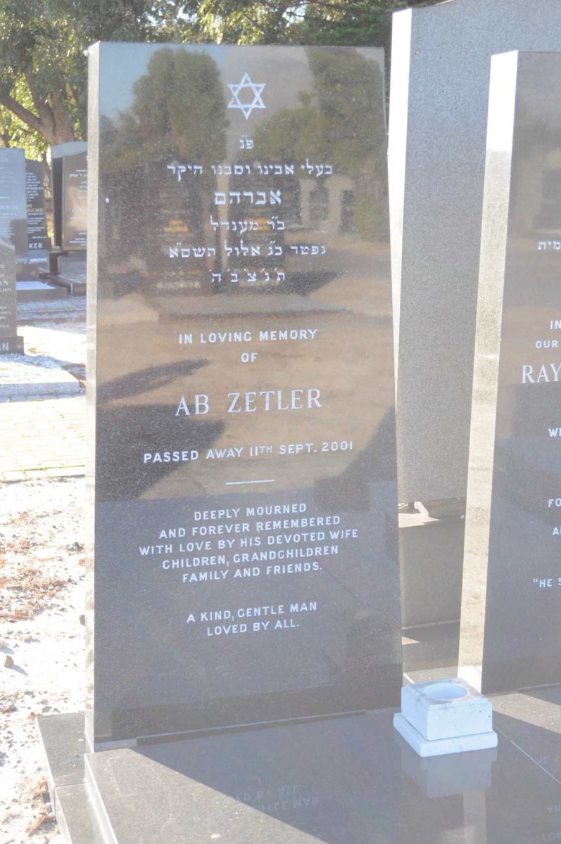 ZETLER Abe -2001