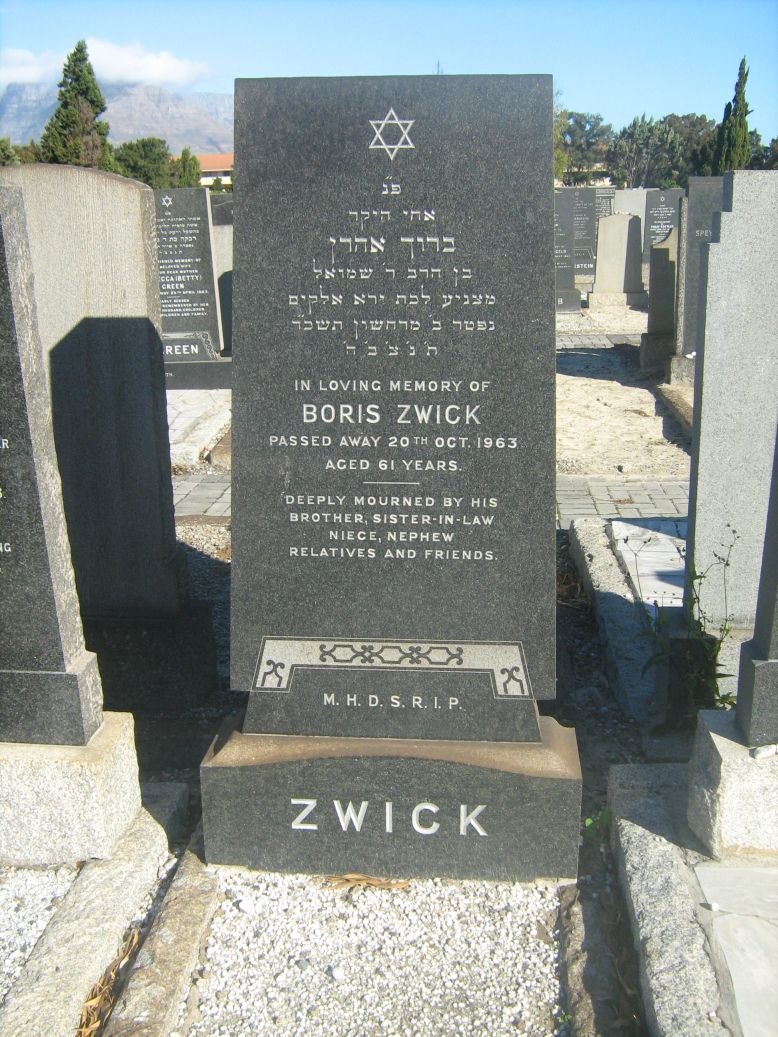 ZWICK Boris -1963