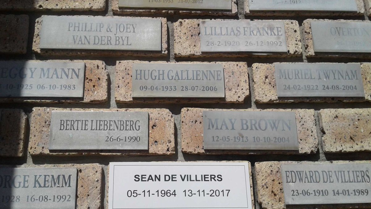 FRANKE :: VAN DER BYL :: MANN :: GALLIENNE :: LIEBENBERG :: DE VILLIERS