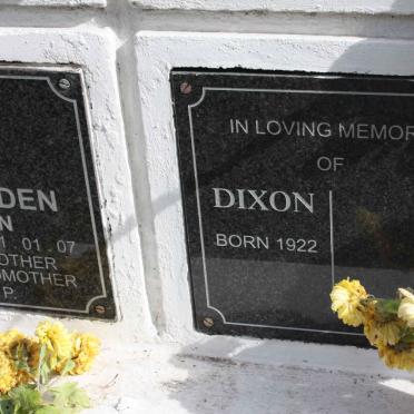DIXON 1922-