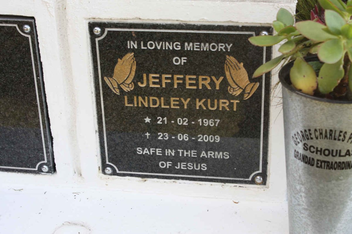 JEFFERY Lindley Kurt 1967-2009