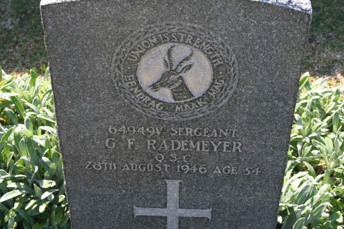 RADEMEYER G.F. -1946