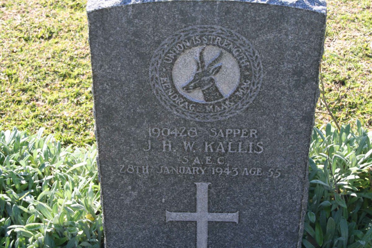 KALLIS J.H.W. -1943