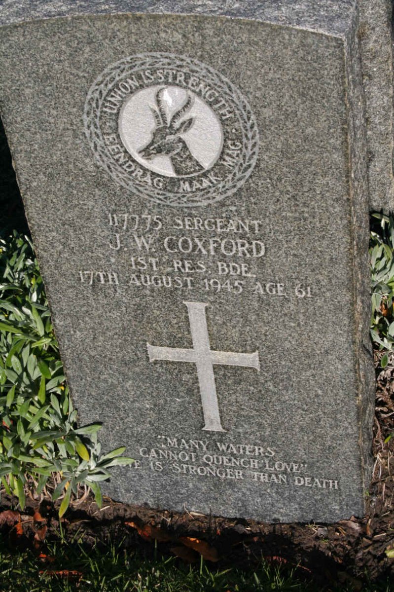 COXFORD J.W. -1945