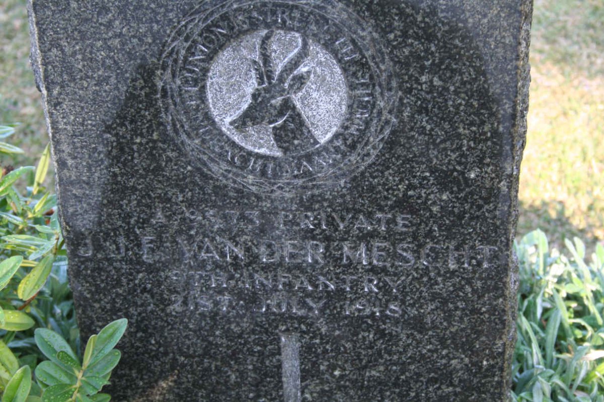 MESCHT J.J.F., van der -1918