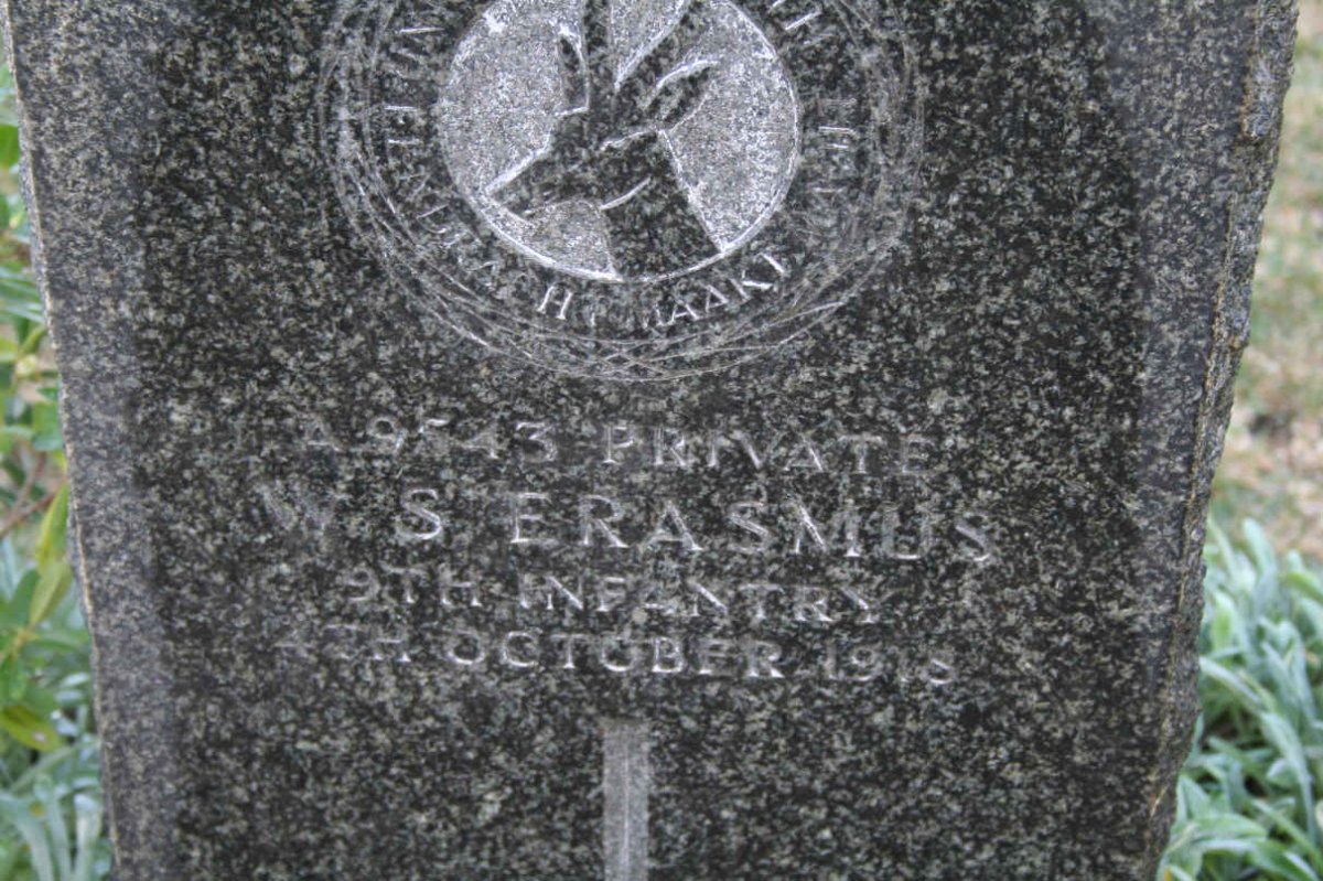 ERASMUS W.S. -1918