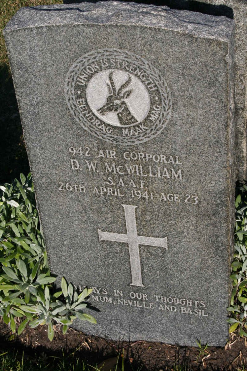 McWILLIAM D.W. -1941