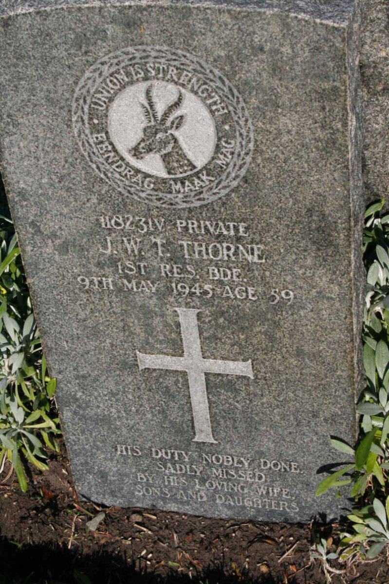 THORNE J.W.T. -1945