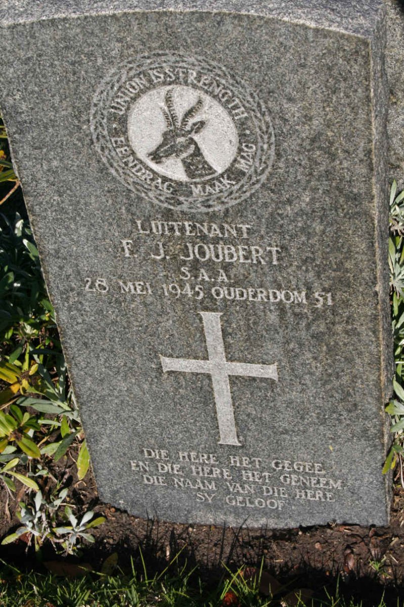 JOUBERT F.J. -1945
